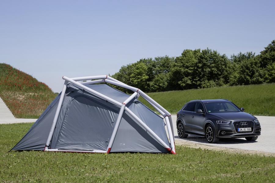  Audi Q3 2.0 TDI Quattro with Camping Tent 2014 года  (фото 24 из 24)